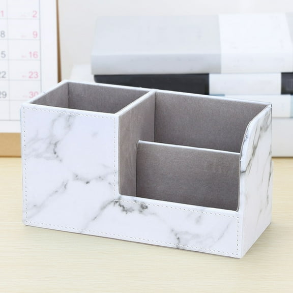 SGCYLOWQ Multifunctional Leather Pen Set Business Office Desk Stationery