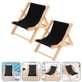 thumbnail image 2 of 2pcs Phone Holder Creative Beach Chair Household Phone Rack Foldable Phone Stand, 2 of 3