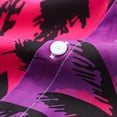 thumbnail image 6 of Stamzod Hawaiian Shirt for Men Summer Beach Casual Short Sleeve Button Down Shirts Oversized Printed Tropical Vacation Shirts Purple XXL, 6 of 7