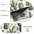 thumbnail image 5 of Watercolor Cactus Area Rugs 5x7 ft Spring Floral Plants Countryside Washable Rug Non Slip Indoor Carpet Absorbent Floor Mat for Living Room Bedroom Dining Room, 5 of 9
