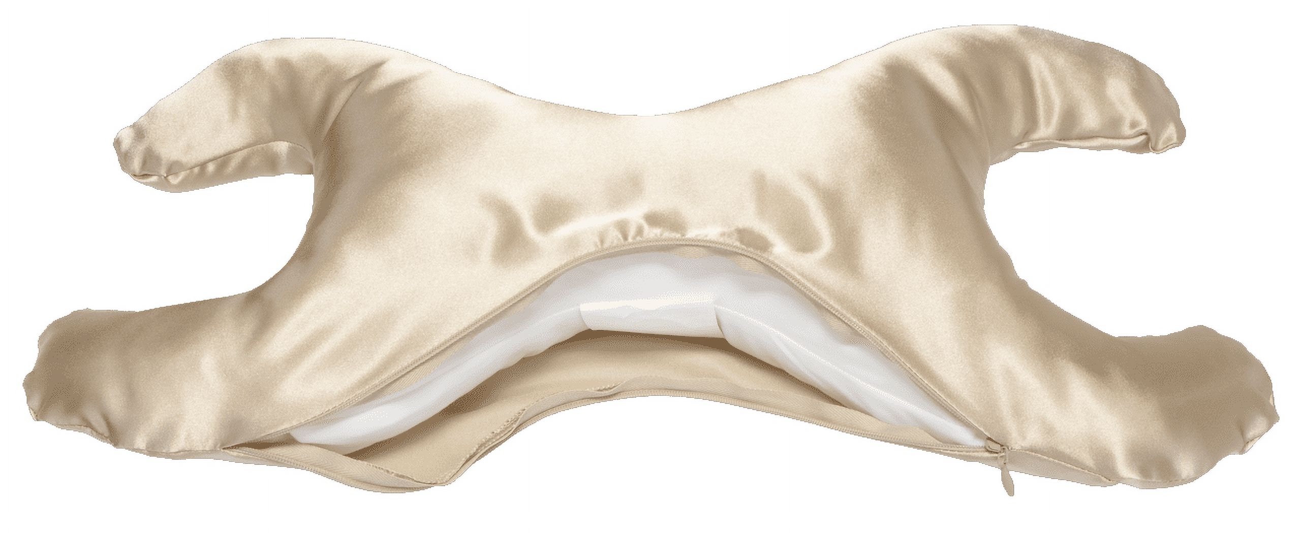 Original Save My Face LPPSATCH La Petite Pillow - Satin- Champagne