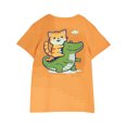 thumbnail image 4 of Spazoro Big Boys Girls Shirts Tee, Dinosaur Print Graphic T-Shirts Crew Neck Short Sleeve Casual Summer Tops for Unisex Multicolor Size 9 T, 4 of 4