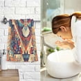 thumbnail image 7 of Yayeee 100% Cotton Hand Towels for Bathroom 16" x 28" Soft Absorbent Kitchen Towel, Beige Geometric Eagle, 7 of 7
