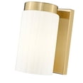 thumbnail image 6 of Z-Lite Burk 1 Light Wall Sconce, Luxe Gold, 6 of 8