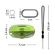 thumbnail image 3 of Headphone Holder Case Wireless Earphones TPU Cover with Lanyard Hook, 3 of 5