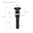 thumbnail image 4 of Pop Up Drain Stopper for Bathroom with Overflow, 4 of 9