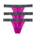 thumbnail image 1 of Victoria's Secret PINK Logo Thong Panty Set of 3, 1 of 1