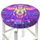 thumbnail image 3 of Balery Elephant in Tribal Style Fundas de asiento para taburete de bar redondo de tela de terciopelo ajustables que protegen de arañazos y manchas para sillas de 14 a 17 pulgadas.-14 inch, 3 of 7