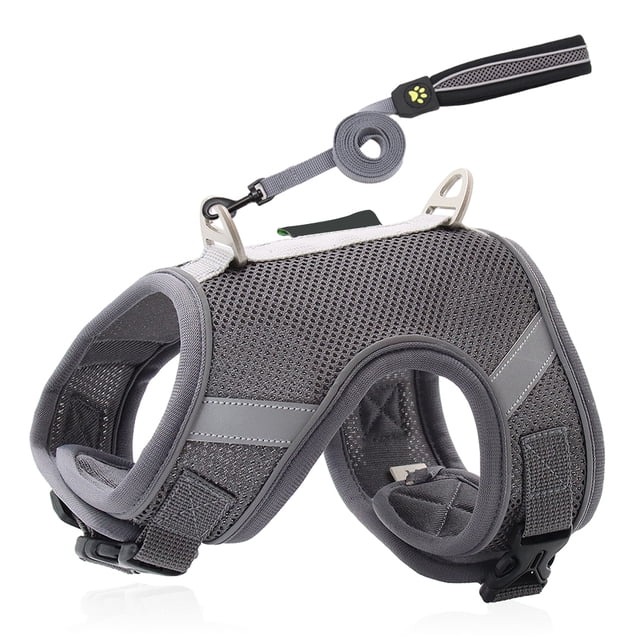 Lightweight Dog Harness Dog Leash and Harness Set for Medium and Small Dogs Reflective Vest