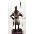 thumbnail image 2 of MEDIEVAL KNIGHT 7"H CRUSADER PIKEMAN SENTRY STATUE FIGURINE SUIT OF ARMOR, 2 of 3