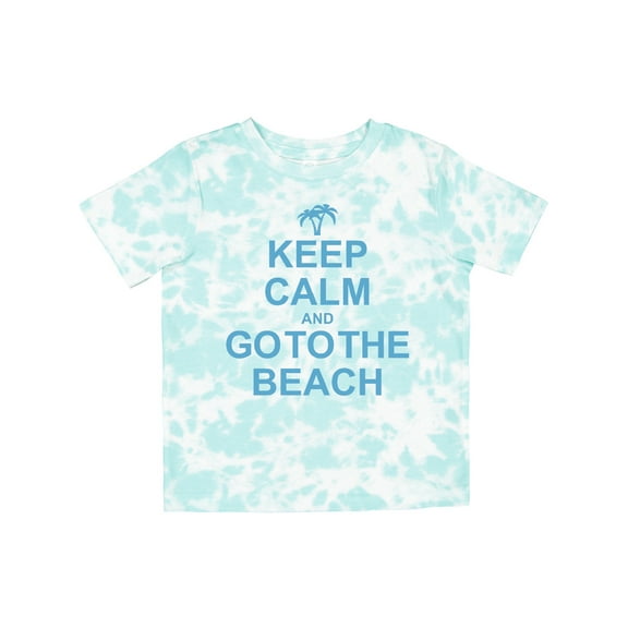 Inktastic Keep Calm Go to the Beach Boys or Girls Toddler T-Shirt
