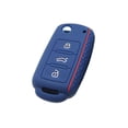 thumbnail image 4 of Funda de silicona para mando a distancia de coche, funda protectora de llave de repuesto a prueba de golpes, Protector de soporte para llave de coche, azul DYNWAVEMX Caso de la cubierta clave, 4 of 8