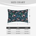 thumbnail image 4 of Daiia Flamingos And Birds Bedding Waterproof Pillow Protector Zippered Queen – Bed Bug Proof Pillow Encasement-20"x30", 4 of 6