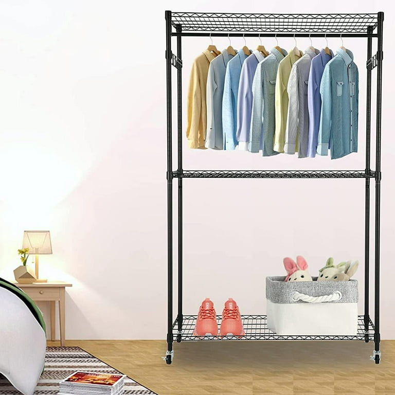 Portable rolling closet sale