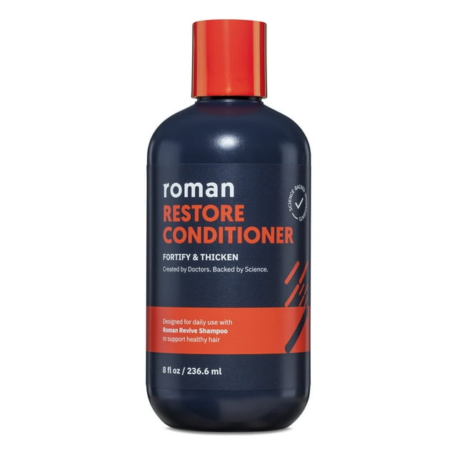 Acondicionador Roman Restore Fortify Moisturize para hombre, 240 ml