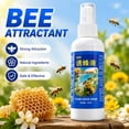 thumbnail image 5 of Bee Swarm Lure Spray, Camas Mason Bee House Attractant, Long Lasting Bait for Swarm Traps, Outdoor Honey Bee Attractant for Apiarists, Naturally Scented Pheromone Blend, 5 of 8