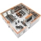 thumbnail image 2 of Conjunto de ladrillos para construir una base militar con torre de vigilancia y armas, 2 of 6