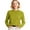 Green, variant on Women's Fashion Long Sleeve Slimming Versatile Pullover Knit Sweater Top for All Occasions and Casual Wear, Perfect for Daily Outfits and Stylish Looks,Green,L
