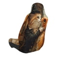 thumbnail image 2 of Disketp Cat Fish Dance Vintage Car Seat Covers Universal Front Seat Coves for Car Accessories ,Padded Car Covers for Automotive, SUV, Truck, and Van, 2 of 5