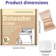 thumbnail image 2 of Dishwasher Cleaner Tablets |  Limescale,  & Odors | Septic Safe, -Free, Plastic-Free | Deep Clean & Maintain  Dishwashers, 2 of 6