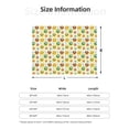 thumbnail image 5 of Yiaed Colorful Owls 1 Print Blanket Throw Blanket Soft Cozy Flannel Blanket for Home Bed Sofa Couch Chair-50"x40", 5 of 6
