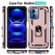 thumbnail image 5 of Funda de teléfono para Xiaomi Poco X5 5G y Redmi Note 12 5G (Global) de Uso Rudo Shockproof + Cristal 9D, 5 of 5
