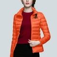 thumbnail image 4 of Women Lightweight Packable Puffer Jacket Stand CollorCasual Feather Down Coat Water Resistant Winter, 4 of 6