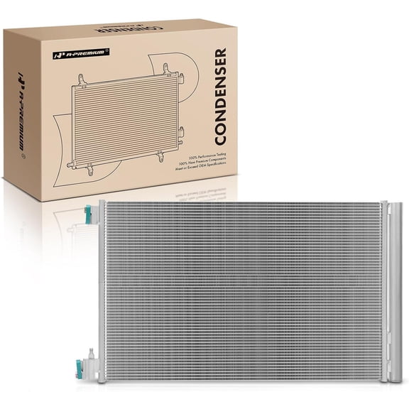 A-Premium Air Conditioning A/C Condenser Compatible with Buick Regal 2011-2013 & Saab 9-5 2010-2011, 2.0L 2.4L 2.8L