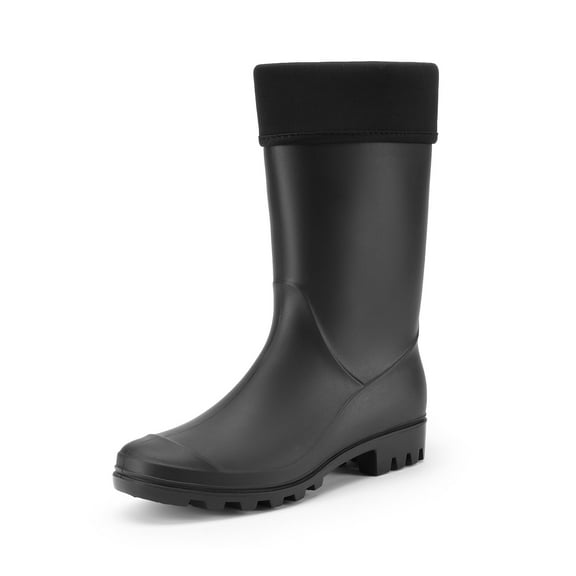 DREAM PAIRS Wellington Boots Women and Men Waterproof Rain Boots Slip-Resistant Wellies with Soft Lining for Outdoor, Gardening & Wet Weather