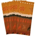 thumbnail image 5 of Retro Indian Style Tea Towels Set of 1 Cranes Leaves Kitchen Dish Cloth with Hanging Loop, 18"x28"Lint-Free Absorbent Towel for Kitchen Drying Wiping and Cleaning, 5 of 6