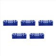 thumbnail image 1 of 5X Sostenedor del Estante de Tubos de Centrifuga de 50 Ml de Plastico de Cajas de 21 Agujeros Azul, 1 of 6