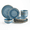 Blue-Service for 4 (12 Pcs), variant on Dinnerware Sets Service For 4 12 Porcelain Plates And Kitchen Housewaring Gift Cscratch Resistant Dish Set Handmade Dishwasherwav