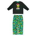 thumbnail image 4 of Dr. Seuss Women’s Merry Grinchmas Matching Family Pajama Set, 2-Piece, Sizes S-3X, 4 of 6