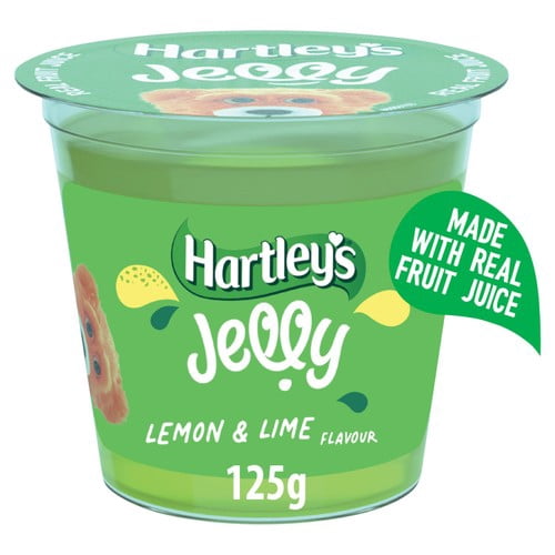 Hartley's Lemon & Lime Jelly Pot 125g, British Import (Pack of 2)
