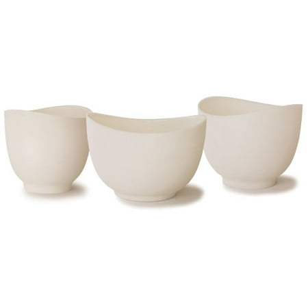 iSi Basics Flexible Silicone Mixing Bowls, Set of 3, 1 QT, 1.5 QT, 2 ... iSi Basics Flexible Silicone Mixing Bowls, Set of 3, 1 QT, 1.5 QT, 2 ...