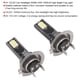 thumbnail image 4 of Bombillas para Faros Delanteros, 2 piezas H7 12 LED Para Faros Delanteros de Automóvil, Reemplazo de Luz AntoniNBLA LED, Luz AntoniNBLA de Alto Brillo 3000K 24W 1000LM, 4 of 7