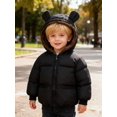 thumbnail image 2 of Hotiary 1- 6Y Toddler Boys Girls Winter Warm Hooded Coats Jackets Kids Thicken Fleece Lined Puffer Coat Snow Clothes Outerwear, 2 of 7