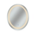 thumbnail image 6 of Dyconn Faucet Edison Tri-Color Oval Round Wall Mounted Backlit LED Bathroom Vanity Mirror with Touch ON/Off Dimmer & Anti-Fog Function (30" W X 36" H), 6 of 6