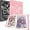Black+Pink, variant on ZYNERY 2 Pack A3 Diamond Painting Storage Book, 60 Pages Art Portfolio Diamond Art Storage Large Art Folder - Suitable for 12x16 inch Art Painting (Pink + Black)