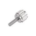 thumbnail image 4 of Unique Bargains 4pcs Ronde Tête Plate Moleté Pouce M2x6mm Main Serrage Vis Filetées Boulons de Bouton pour Vernier Étriers, 4 of 5