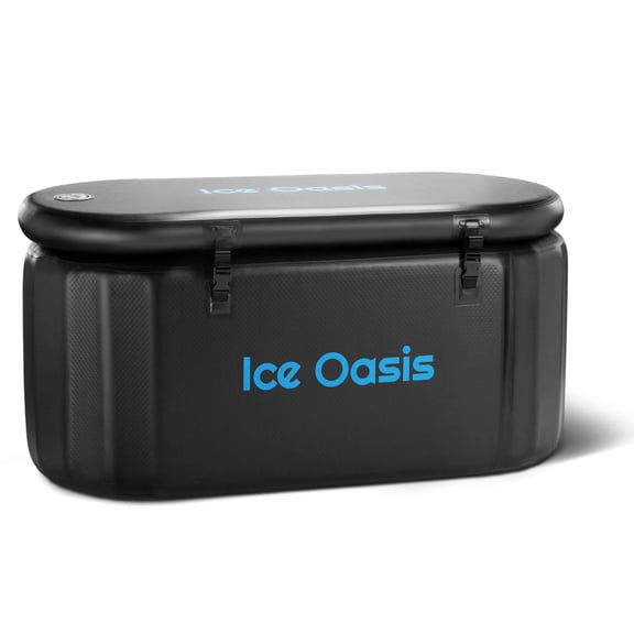 Ice Bath Tub with Water Chiller Compatibility- XL Cold Plunge Tub for Athletes - Outdoor, Portable, Inflatable - Recovery PRO 60" x 30"x 28"