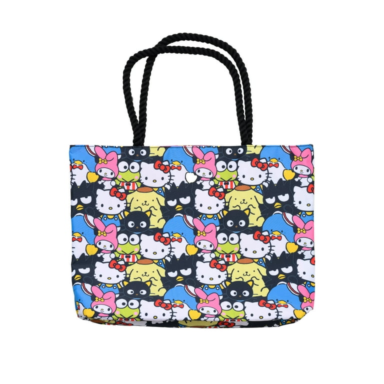 Sanrio Shoulder Bags Hellokitty Pvc Handbag Kawaii Waterproof