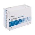 thumbnail image 2 of McKesson Eye Protectors, Aluminum Eye Shields, Cotton Cover - 2.5 in x 3 in, 50 Count, 1 Pack, 2 of 2