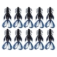 thumbnail image 1 of Wweixi 10pcs Bait Shrimp Realistic Reusable Double-Color Wire Baits Bionic Practical Vivid Sporting Goods Playing Barbed 2#, 1 of 8