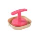 thumbnail image 2 of Prensa De Plástico Molinillo de ajo y jengibre de plástico rosa con boquilla en forma de V para cocina (1 pieza) Rkxzt, 2 of 8