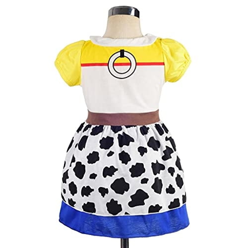 Dressy Daisy Girls Disfraz de princesa vaquera para niñas pequeñas, talla 4T Dressy Daisy Dressy Daisy