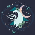 thumbnail image 2 of Toddler's The Nightmare Before Christmas Zero Celestial Night Graphic Tee Navy Blue 2T, 2 of 3