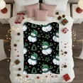 thumbnail image 4 of Steadline Festive Christmas Blanket - 100x75cm Soft Polyester Throw with Holiday Gift Box Pattern for Sofa Bed Couch Decor Winter Warmth Seasonal Home Decoration, 4 of 7