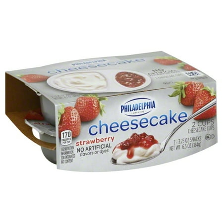 philadelphia cheesecake cups strawberry