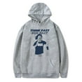 thumbnail image 3 of Chad Powers Think Fast Run Fast Merch Hoodie – Unisex TV Character Drawstring Pullover Sweatshirt, Casual Fashion Merch for Series Fans, 3 of 7